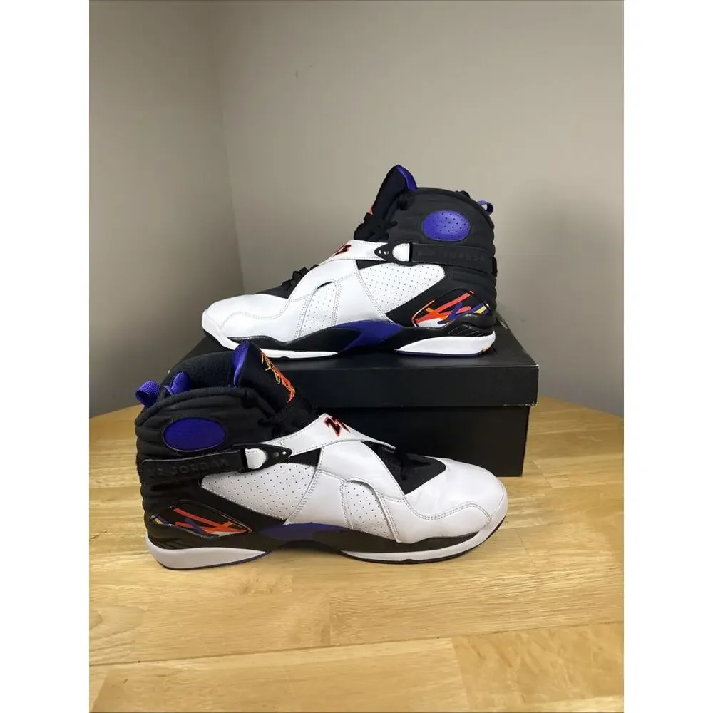 Size 13.5 - Air Jordan 8 Retro Three Peat 305381-142 2015 OG Box